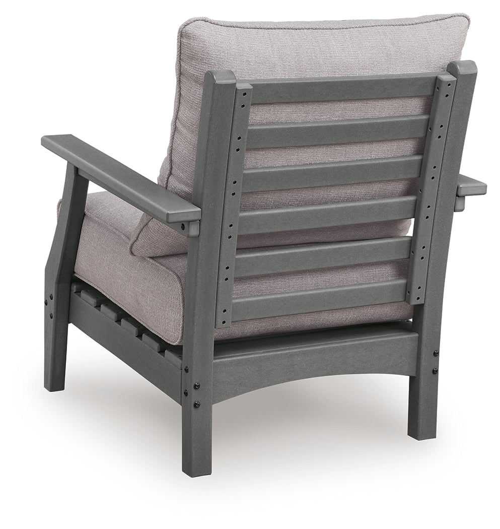 Cove Beach Outdoor Lounge Chair with Cushion
