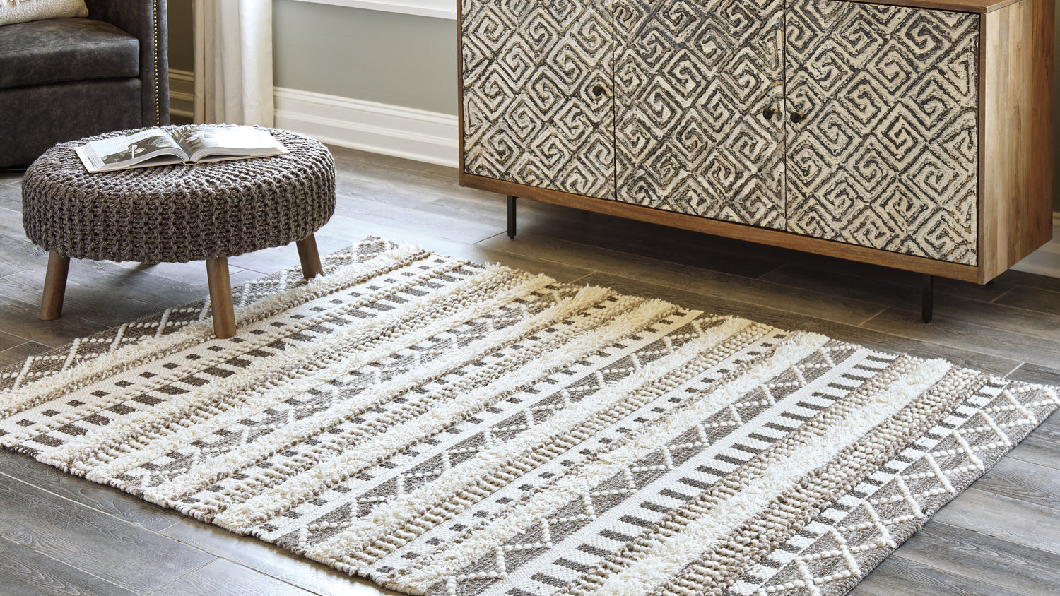 Furniture City Houma - Ashley Furniture - Karalee 8' x 10' Rug - 8' x 10' Rug - R404441