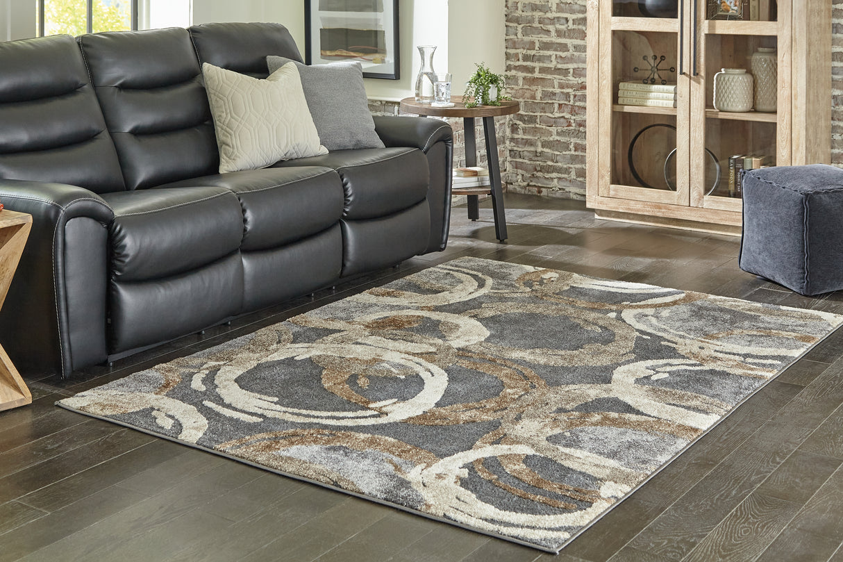 Furniture City Houma - Ashley Furniture - Faelyn 7'10" x 9'10" Rug - 7'10" x 9'10" Rug - R405181