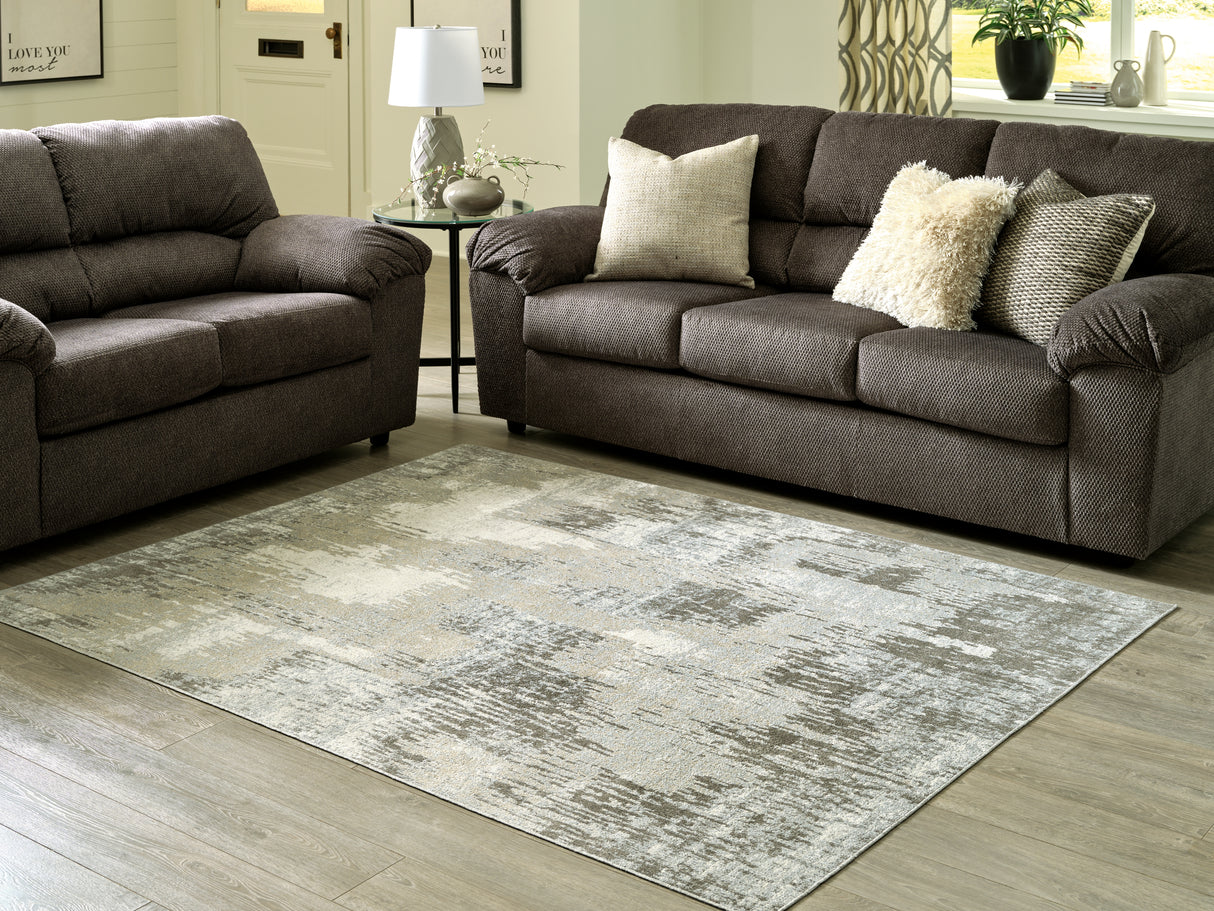 Furniture City Houma - Ashley Furniture - Arriston 5'3" x 7' Washable Rug - 5'3" x 7' Washable Rug - R405562