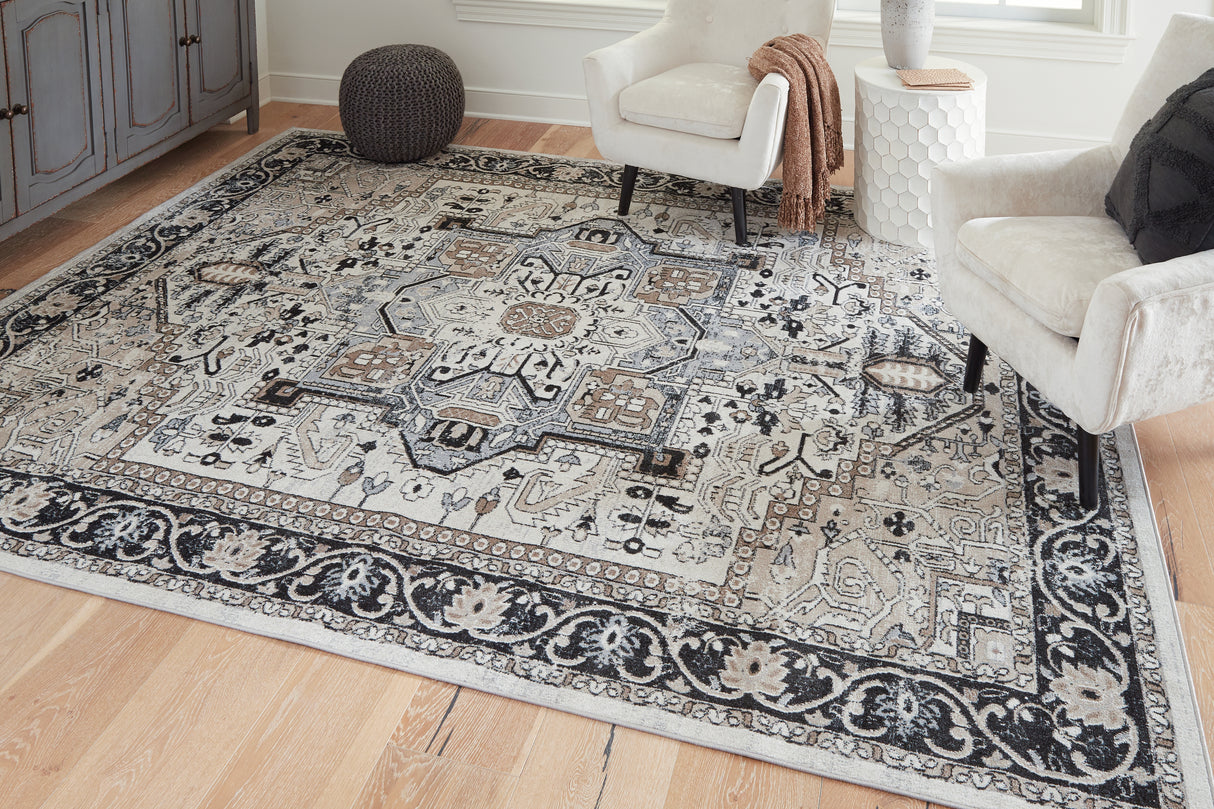 Furniture City Houma - Ashley Furniture - Gregmoore 7'9" x 9'11" Washable Rug - 7'9" x 9'11" Washable Rug - R405821