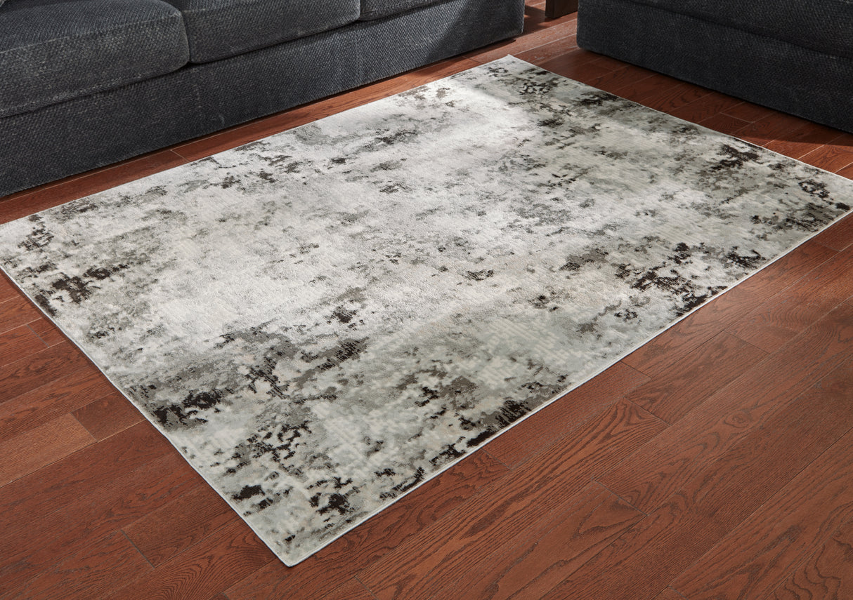 Furniture City Houma - Ashley Furniture - Greyland 8' x 10' Rug - 8' x 10' Rug - R405971