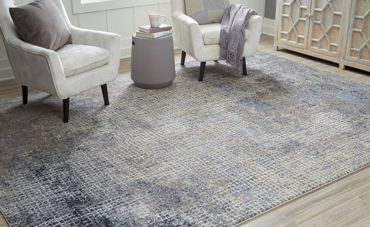 Furniture City Houma - Ashley Furniture - Brookhall 7'10" x 10'6" Rug - 7'10" x 10'6" Rug - R406101