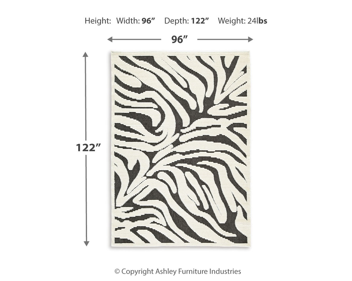 Thomwith 8' x 10'2" Washable Rug