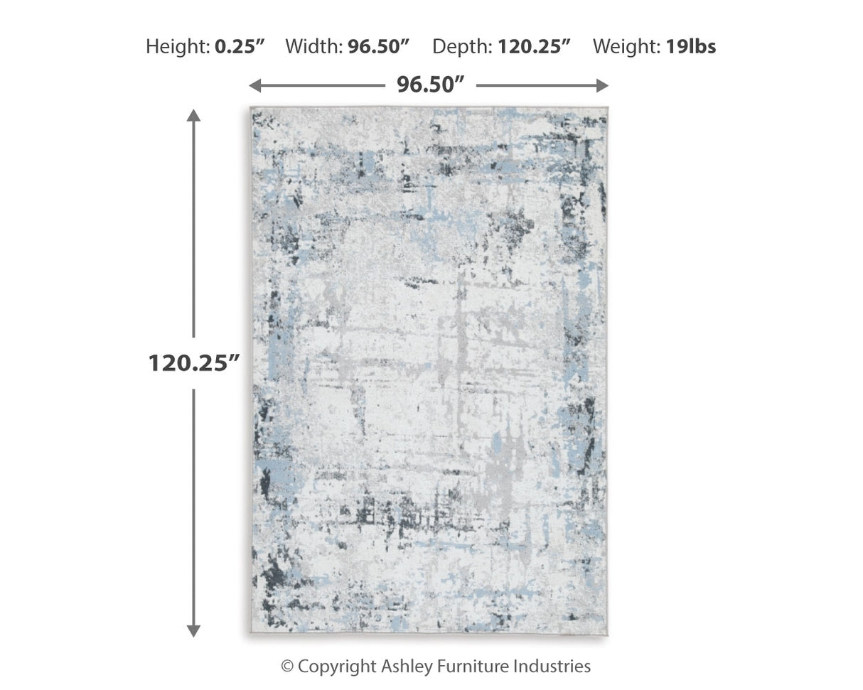 Emertonly 8' x 10' Washable Rug