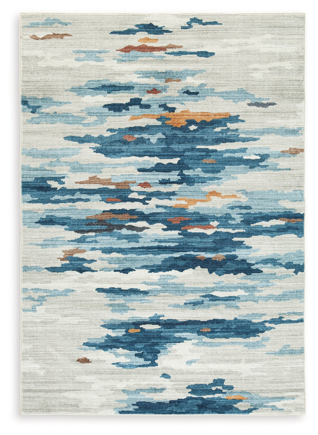 Vinlett 8' x 10' Washable Rug