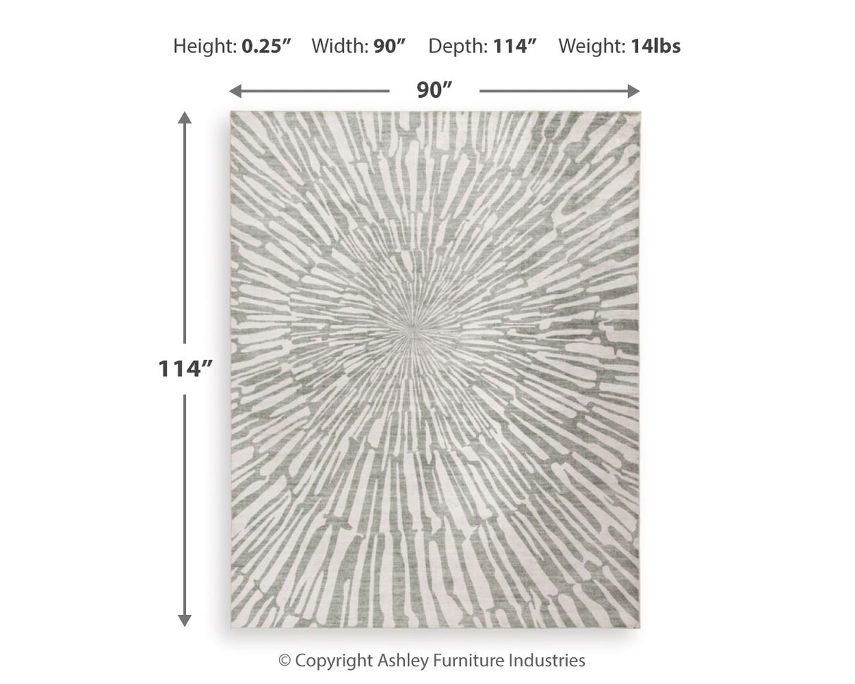 Verland Washable 7'6" x 9'6" Area Rug