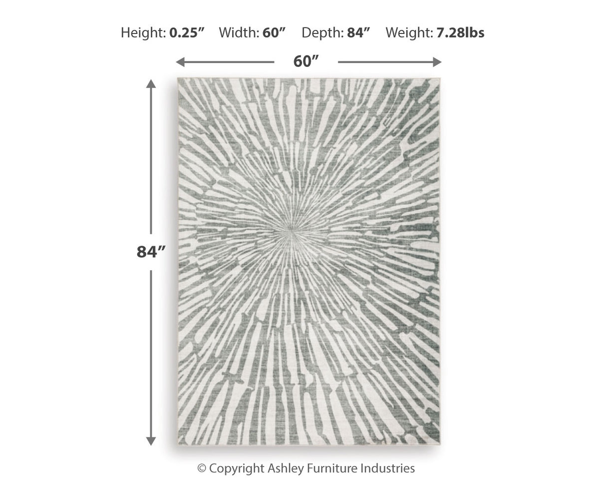 Verland Washable 5' x 7' Area Rug