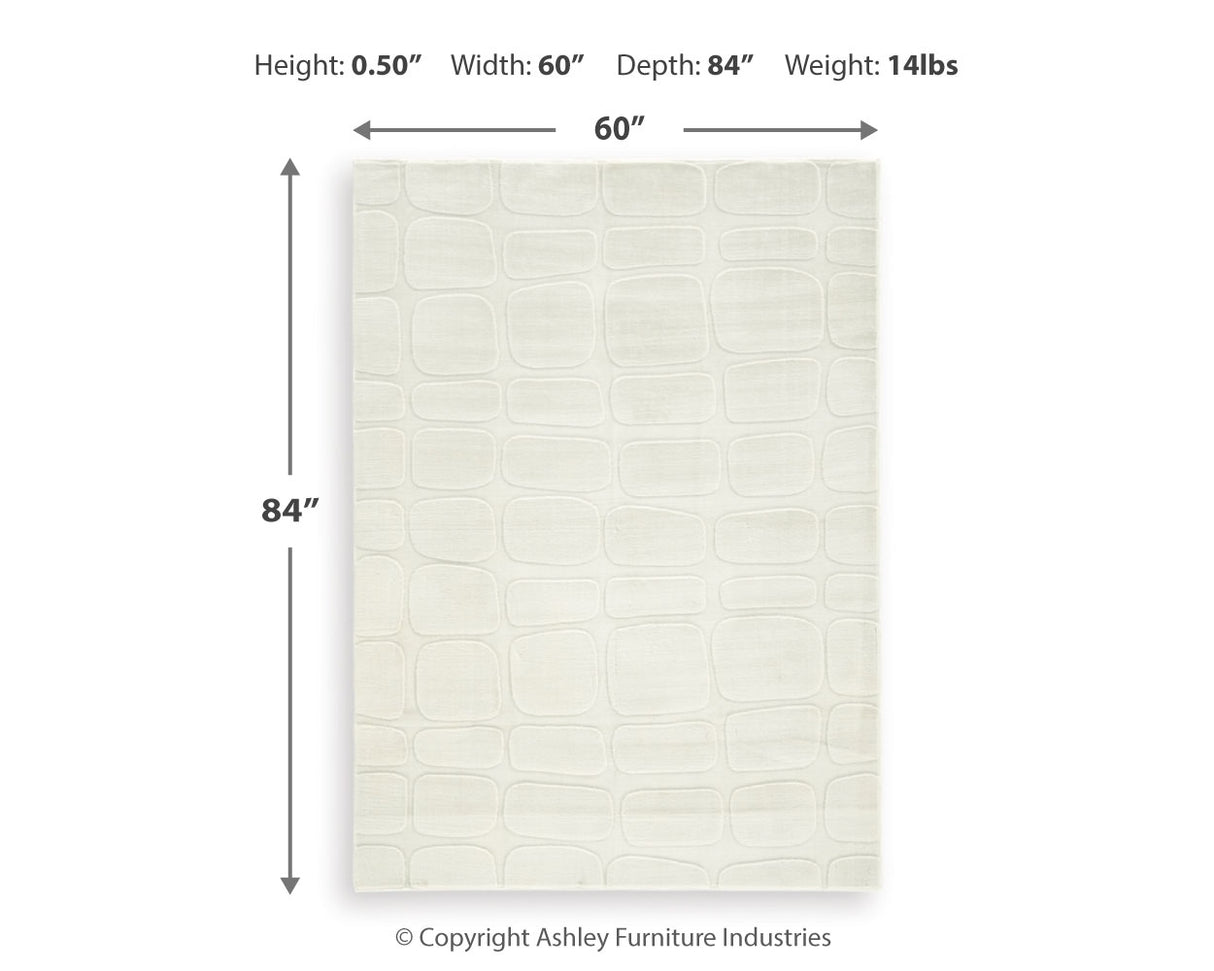 Malvinsboro Washable 5' x 7' Area Rug