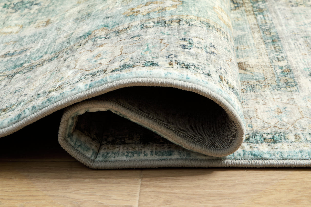 Ladstoney 7'6" X 9'6" Memory Foam Area Rug