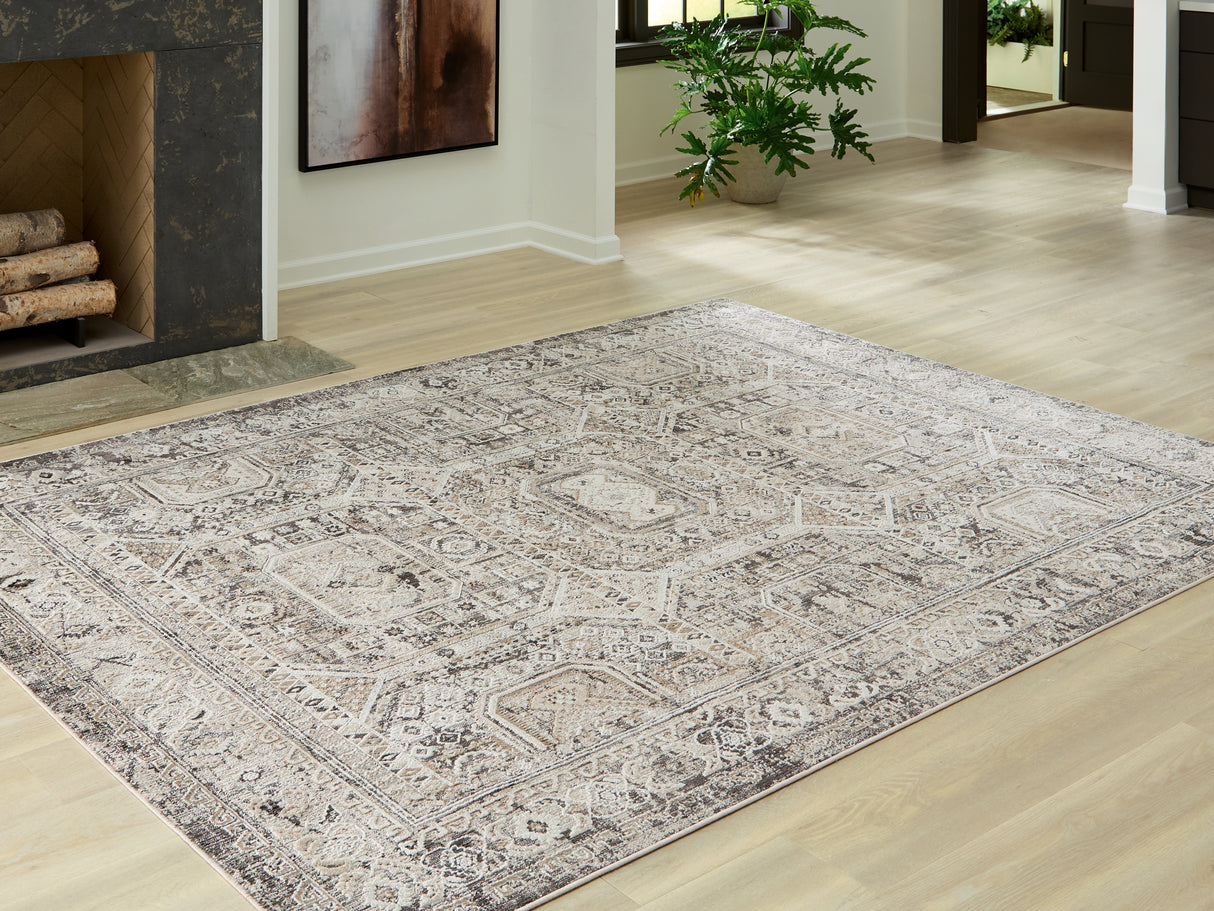 Furniture City Houma - Ashley Furniture - Junley Large Rug - Large Rug - R408261