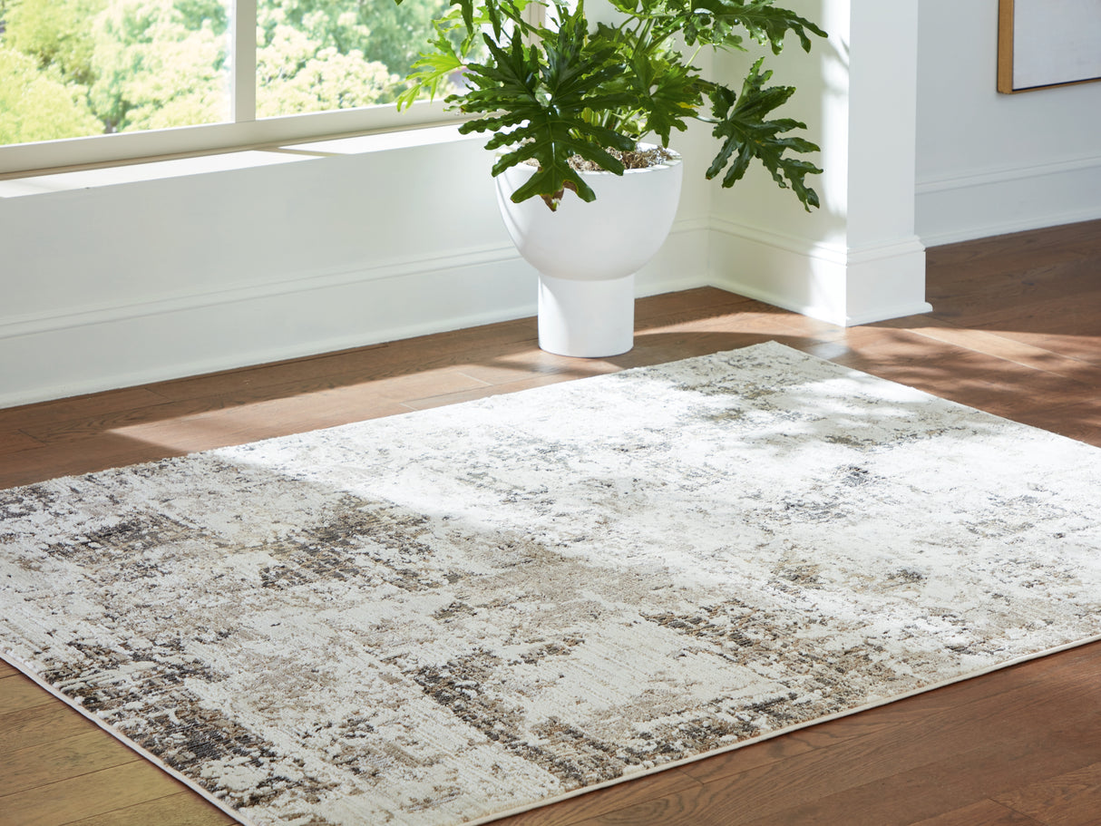 Furniture City Houma - Ashley Furniture - Barricland Medium Rug - Medium Rug - R408282