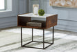 Furniture City Houma - Ashley Furniture - Rusitori End Table - Rectangular End Table - T169-3