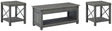 Furniture City Houma - Ashley Furniture - Freedan Coffee Table and 2 End Tables - Coffee Table and 2 End Tables - T175T1