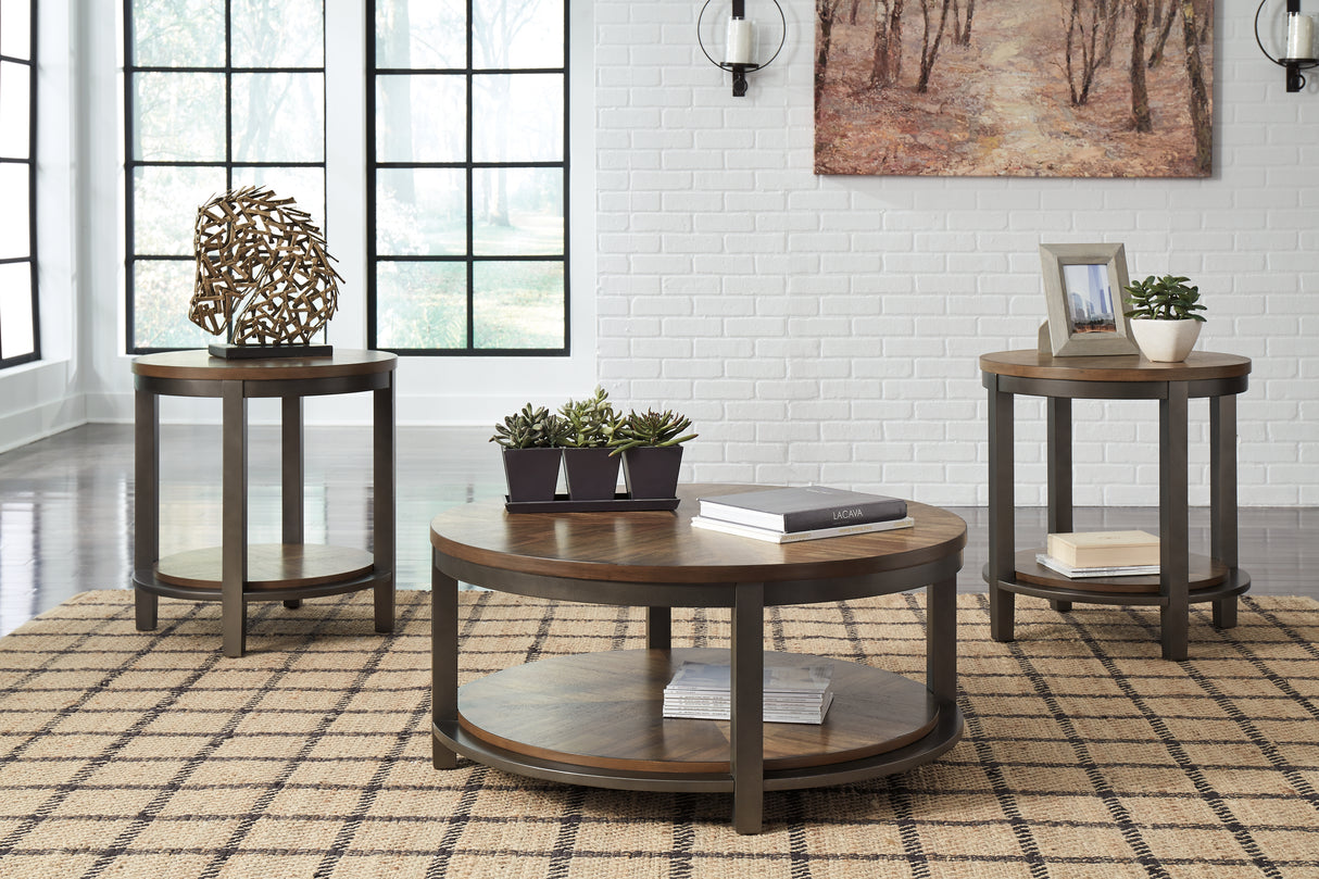 Furniture City Houma - Ashley Furniture - Roybeck Table (Set of 3) - Occasional Table Set (3/CN) - T411-13