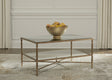 Furniture City Houma - Ashley Furniture - Cloverty Coffee Table - Rectangular Cocktail Table - T440-1