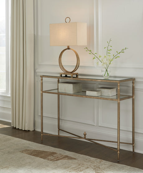 Furniture City Houma - Ashley Furniture - Cloverty Sofa Table - Sofa Table - T440-4