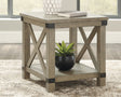 Furniture City Houma - Ashley Furniture - Aldwin End Table - Rectangular End Table - T457-3