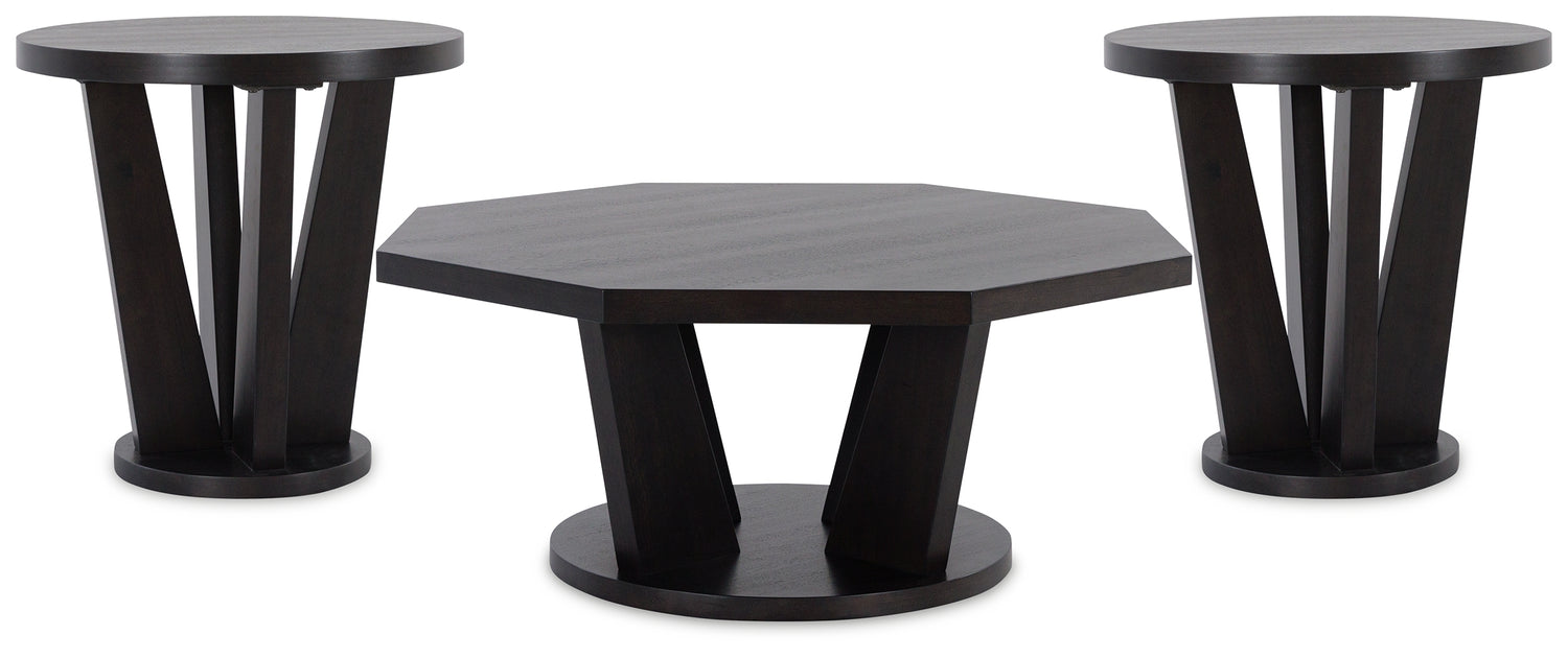 Furniture City Houma - Ashley Furniture - Chasinfield Coffee Table and 2 End Tables - Coffee Table and 2 End Tables - T458T1