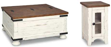 Furniture City Houma - Ashley Furniture - Wystfield Coffee Table and Chairside End Table - Coffee Table and Chairside End Table - T459T4