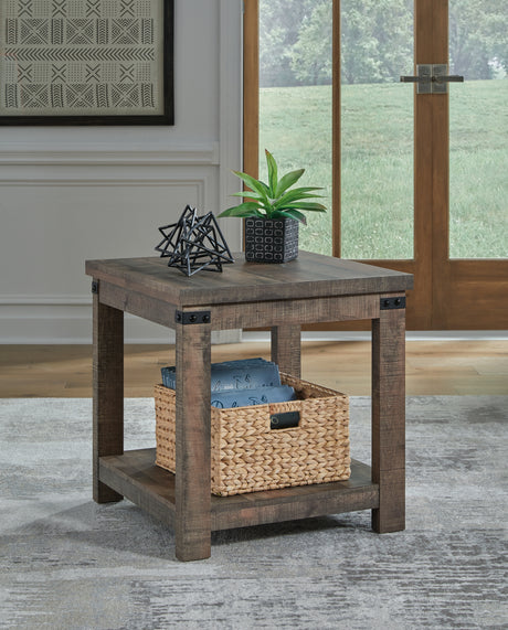 Furniture City Houma - Ashley Furniture - Hollum End Table - Square End Table - T466-2