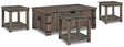 Furniture City Houma - Ashley Furniture - Hollum Coffee Table and 3 End Tables - Coffee Table and 3 End Tables - T466T2
