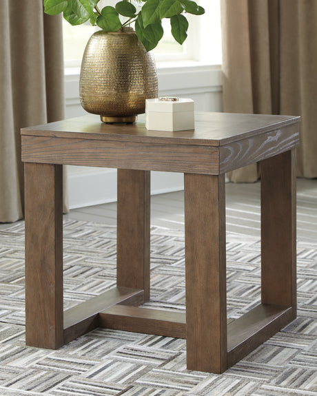 Furniture City Houma - Ashley Furniture - Cariton End Table - Square End Table - T471-2