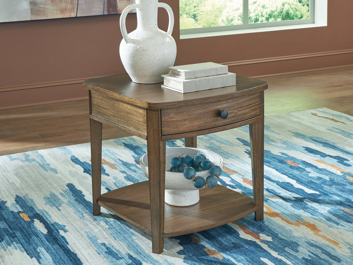 Furniture City Houma - Ashley Furniture - Burkbyer End Table - Rectangular End Table - T513-3