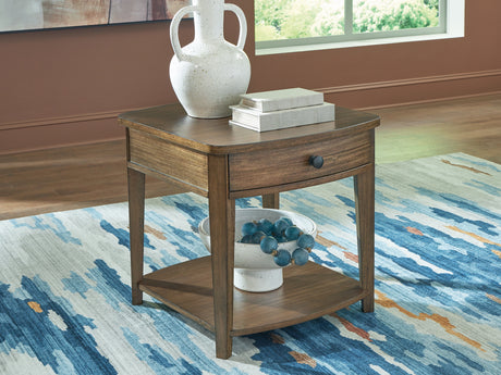 Furniture City Houma - Ashley Furniture - Burkbyer End Table - Rectangular End Table - T513-3