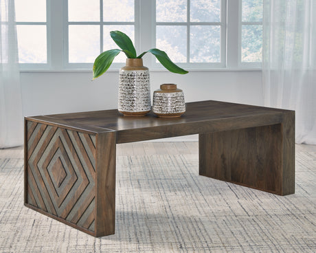 Furniture City Houma - Ashley Furniture - Dreggan Coffee Table - Rectangular Cocktail Table - T567-1