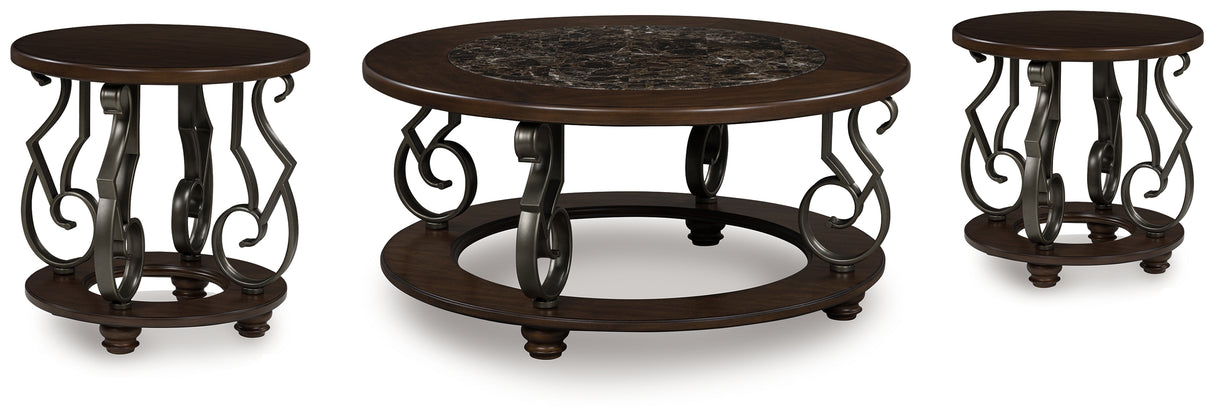 Furniture City Houma - Ashley Furniture - Frallyn Coffee Table and 2 Ends - Coffee Table and 2 Ends - T623T1