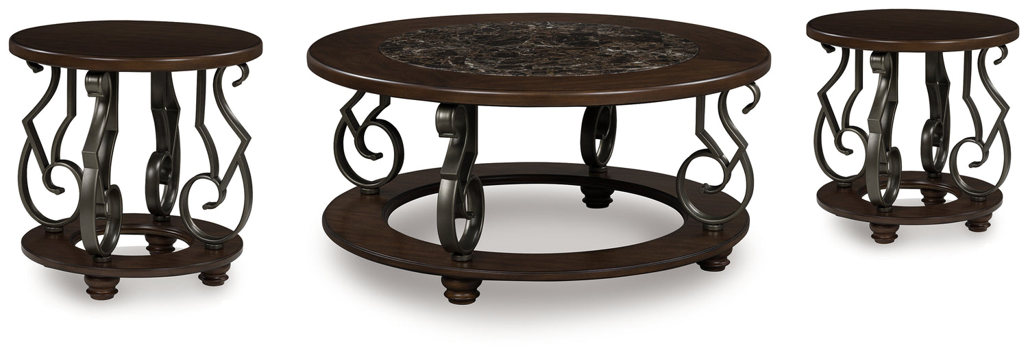 Furniture City Houma - Ashley Furniture - Frallyn Coffee Table and 2 Ends - Coffee Table and 2 Ends - T623T1