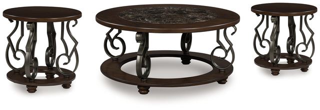Furniture City Houma - Ashley Furniture - Frallyn Coffee Table and 2 Ends - Coffee Table and 2 Ends - T623T1