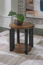 Furniture City Houma - Ashley Furniture - Kraeburn End Table - Round End Table - T624-6