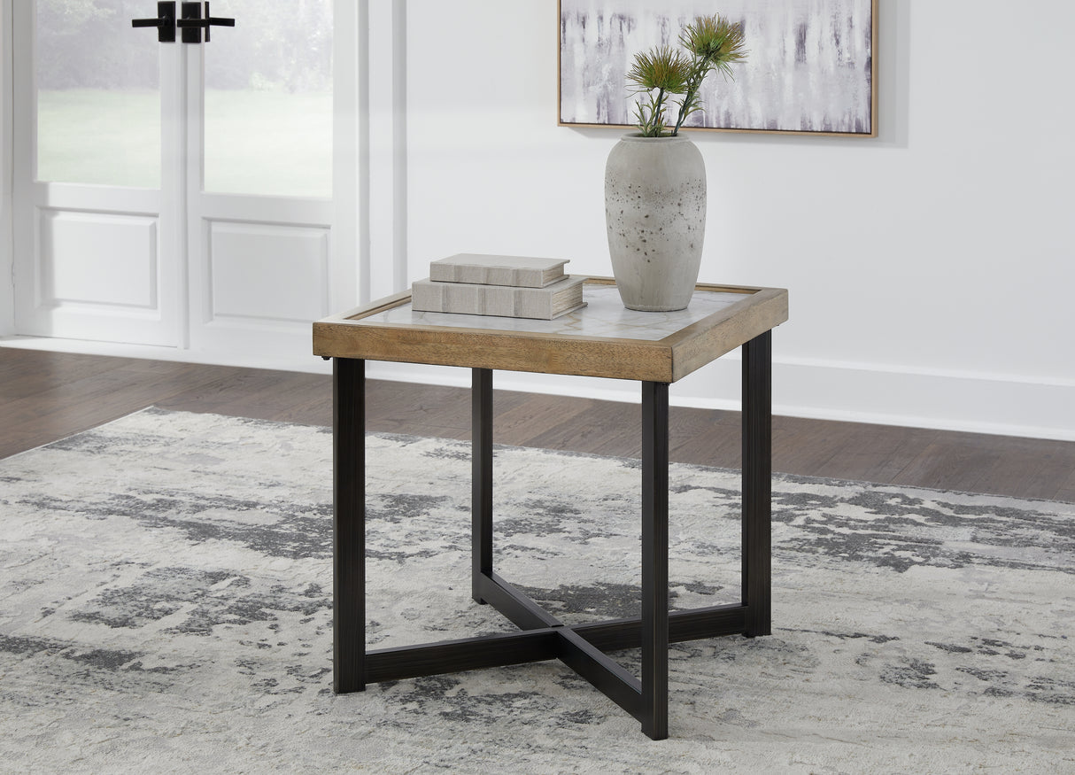 Furniture City Houma - Ashley Furniture - Montia End Table - Square End Table - T632-2