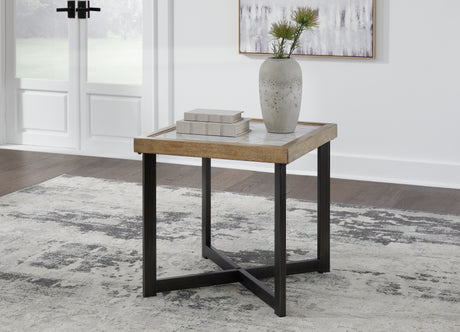 Furniture City Houma - Ashley Furniture - Montia End Table - Square End Table - T632-2