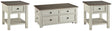 Furniture City Houma - Ashley Furniture - Bolanburg Coffee Table and 2 End Tables - Coffee Table and 2 End Tables - T637T3