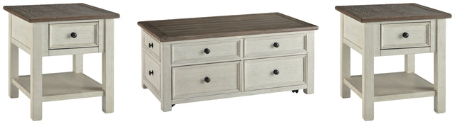 Furniture City Houma - Ashley Furniture - Bolanburg Coffee Table and 2 End Tables - Coffee Table and 2 End Tables - T637T3