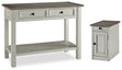 Furniture City Houma - Ashley Furniture - Bolanburg Sofa Table and Chair Side End Table - Sofa Table and Chair Side End Table - T637T7