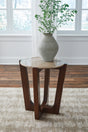 Furniture City Houma - Ashley Furniture - Tanidore End Table - Round End Table - T667-6