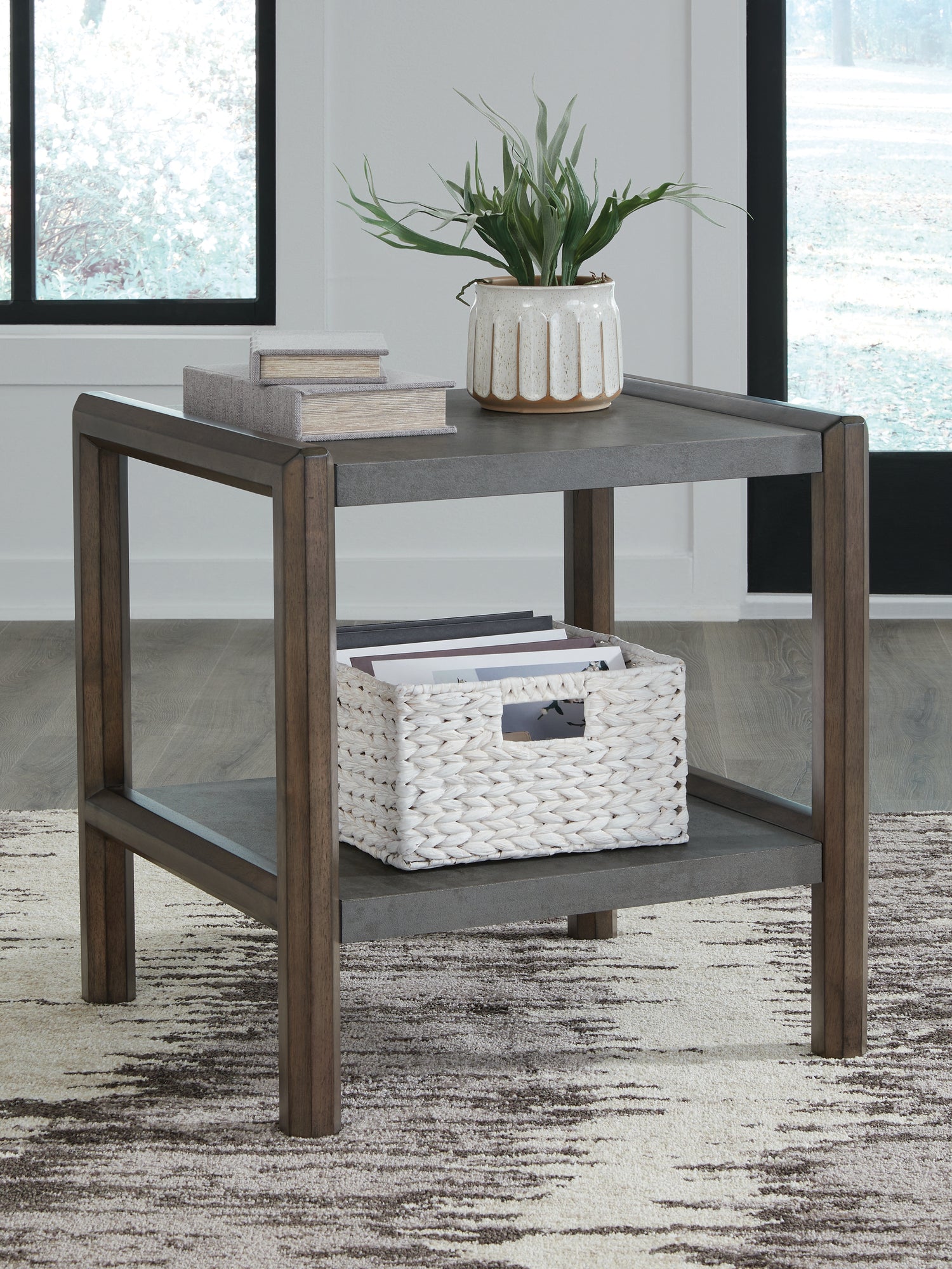 Furniture City Houma - Ashley Furniture - Kallenny End Table - Rectangular End Table - T669-3