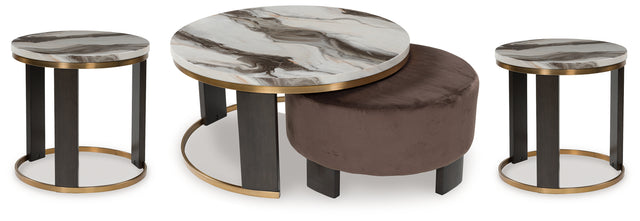 Furniture City Houma - Ashley Furniture - Jazmore Coffee Table and 2 Ends - Coffee Table and 2 Ends - T671T1
