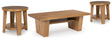 Furniture City Houma - Ashley Furniture - Kristiland Coffee Table and 2 End Tables - Coffee Table and 2 End Tables - T674T1