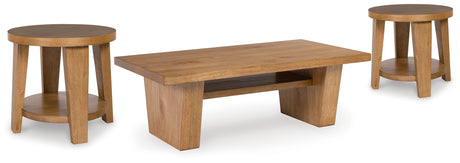 Furniture City Houma - Ashley Furniture - Kristiland Coffee Table and 2 End Tables - Coffee Table and 2 End Tables - T674T1