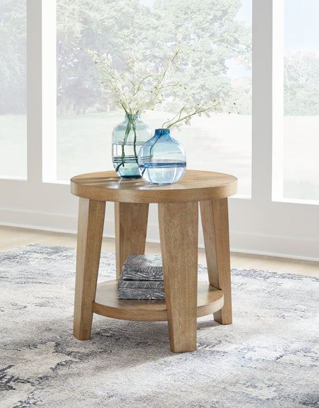 Furniture City Houma - Ashley Furniture - Kristiland End Table - Round End Table - T674-6