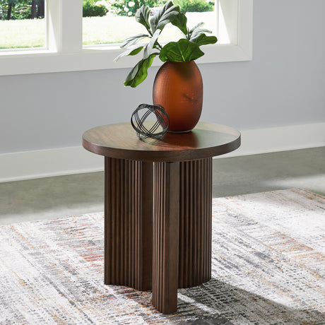 Furniture City Houma - Ashley Furniture - Korestone End Table - Round End Table - T689-6
