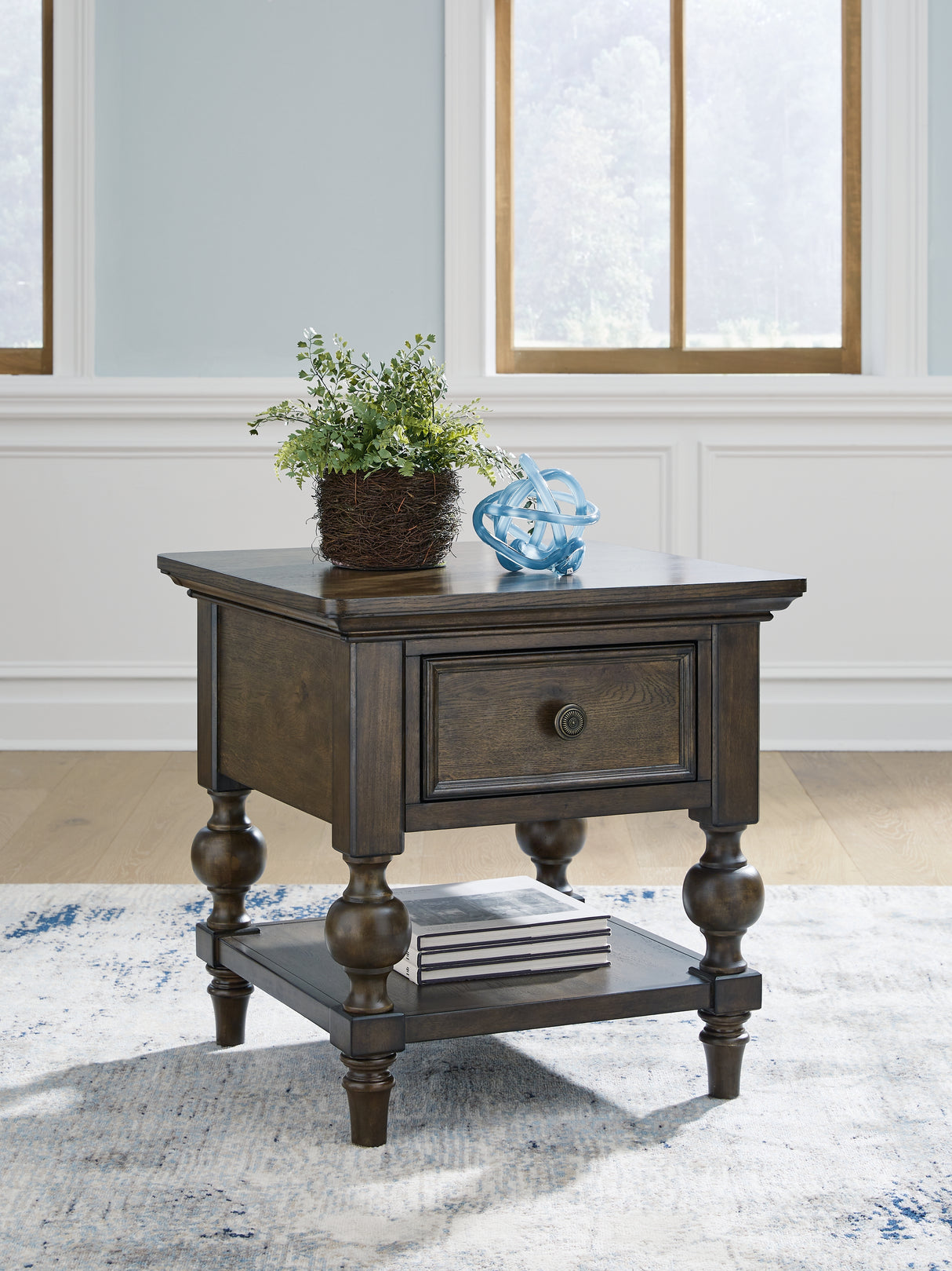 Furniture City Houma - Ashley Furniture - Veramond End Table - Square End Table - T694-2
