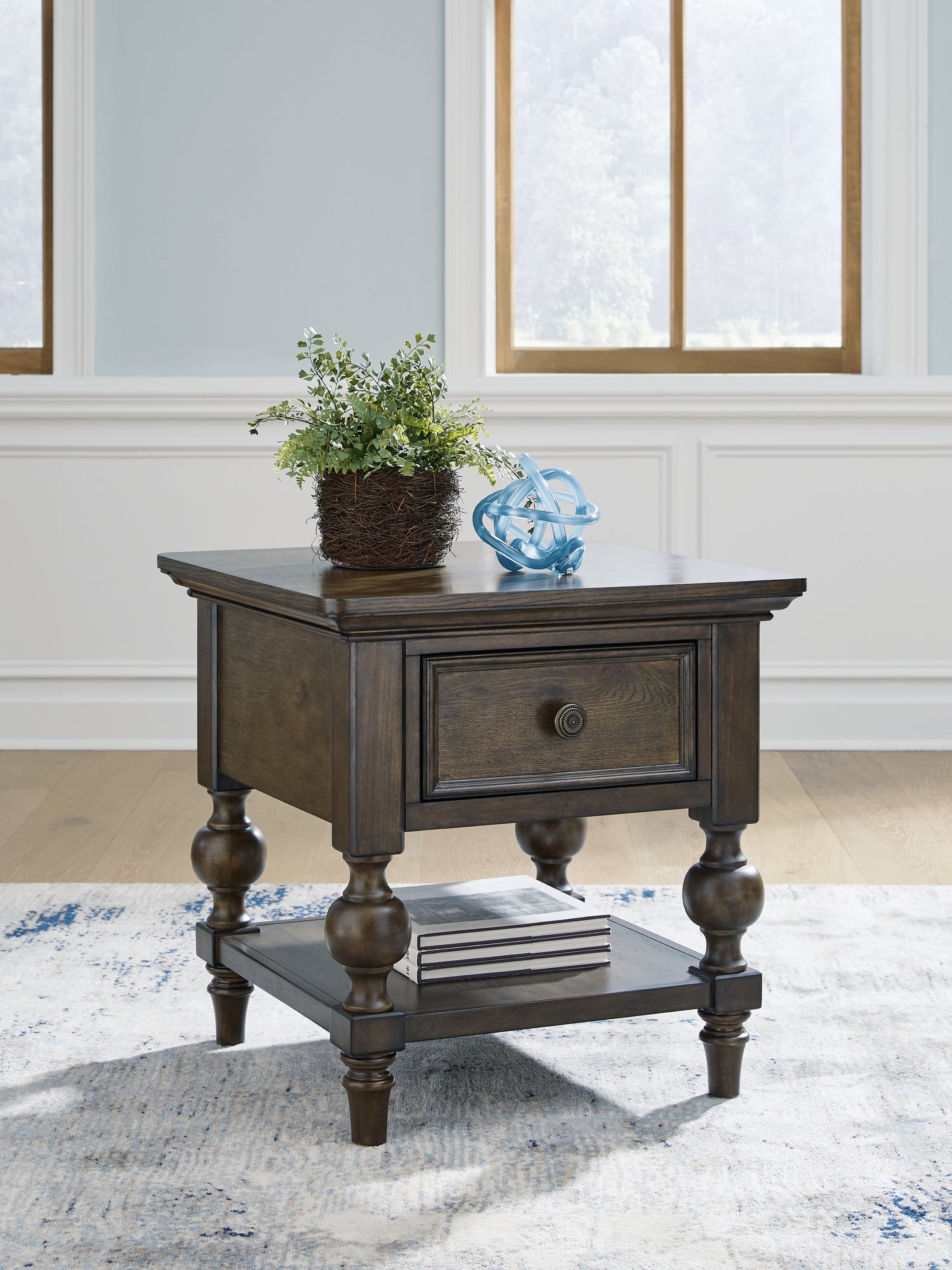 Furniture City Houma - Ashley Furniture - Veramond End Table - Square End Table - T694-2