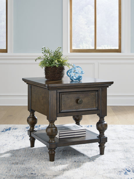 Furniture City Houma - Ashley Furniture - Veramond End Table - Square End Table - T694-2