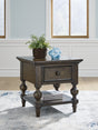 Furniture City Houma - Ashley Furniture - Veramond End Table - Square End Table - T694-2